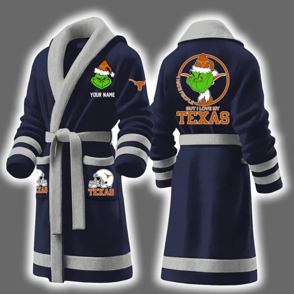 Grnch I Hate People But I Love My Texas Bathrobe 9