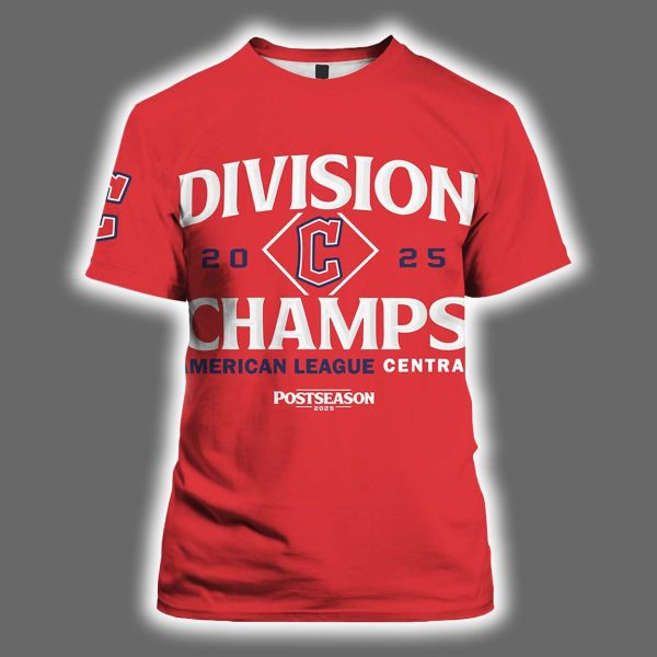 Guardians 2025 AL Central Division Champions Shirt 2