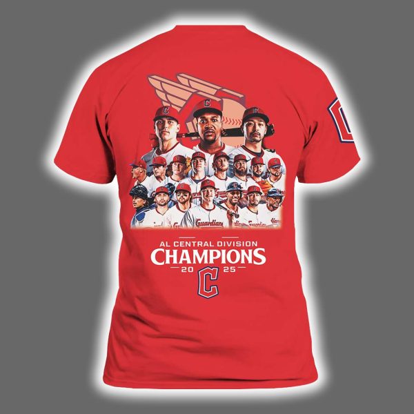 Guardians 2025 AL Central Division Champions Shirt 3