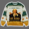 Hanson Scary Movie I Made Them By Hand Ugly Christmas Sweater
