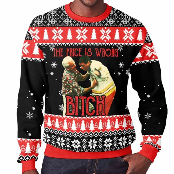 Happy Gilmore The Price Is Wrong Bitch Ugly Christmas Sweater 2