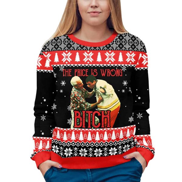 Happy Gilmore The Price Is Wrong Bitch Ugly Christmas Sweater 3