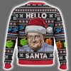 Hello Santa Frank Reynolds Ugly Christmas Sweater 3
