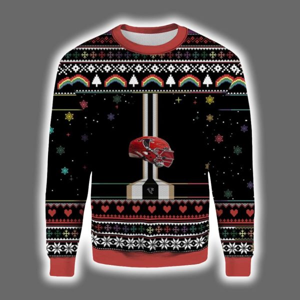 Helmets Falcons Ugly Christmas Sweater
