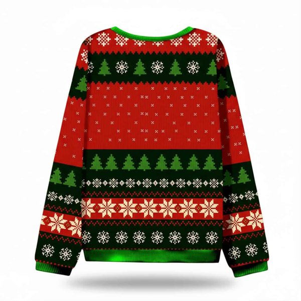 Ho Ho Ho Merry Christmas Ugly Christmas Sweater1