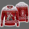 Hoosiers Football HO HO HO Ugly Christmas Sweater