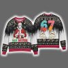 Horror Santa Six Seven 6 7 Ugly Christmas Sweater