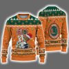 Hurricanes Football HO HO HO Ugly Christmas Sweater