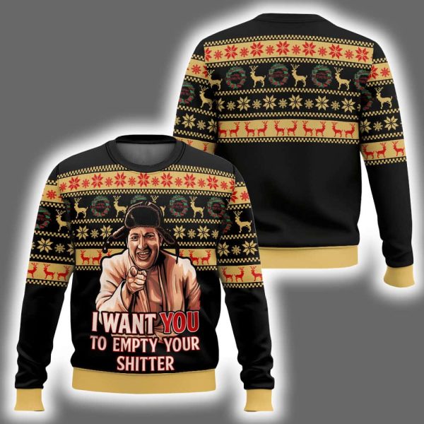 I Want You National Lampoon's Vacation Ugly Christmas Sweater