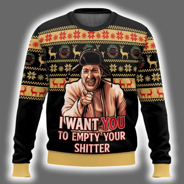 I Want You National Lampoons Vacation Ugly Christmas Sweater 2