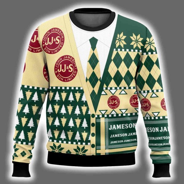 Jameson Suit And Tie Ugly Christmas Sweater 2