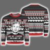 Jeffrey Dahmer I Like My Men Like My Coffee Ground Up Ugly Christmas Sweater