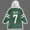 Jets Fields 7 Unisex Blanket Hoodie 3