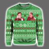 Jingle All The Way Put That Cookie Down Now Christmas Ugly Sweater 2