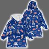 Josh Allen 17 Bills Mafia Full Patterns Unisex Blanket Hoodie