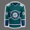 Josh Naylor Naylz Mariners Hockey Jersey 2