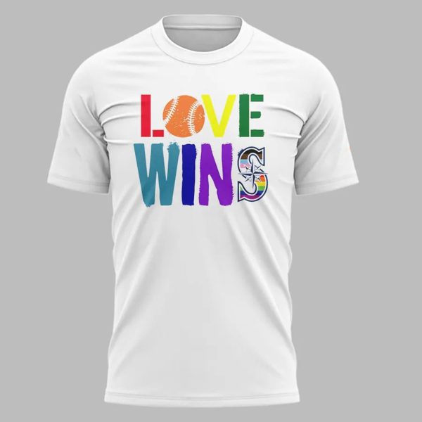 Julio Rodriguez Mariners Love Wins 2025 Shirt