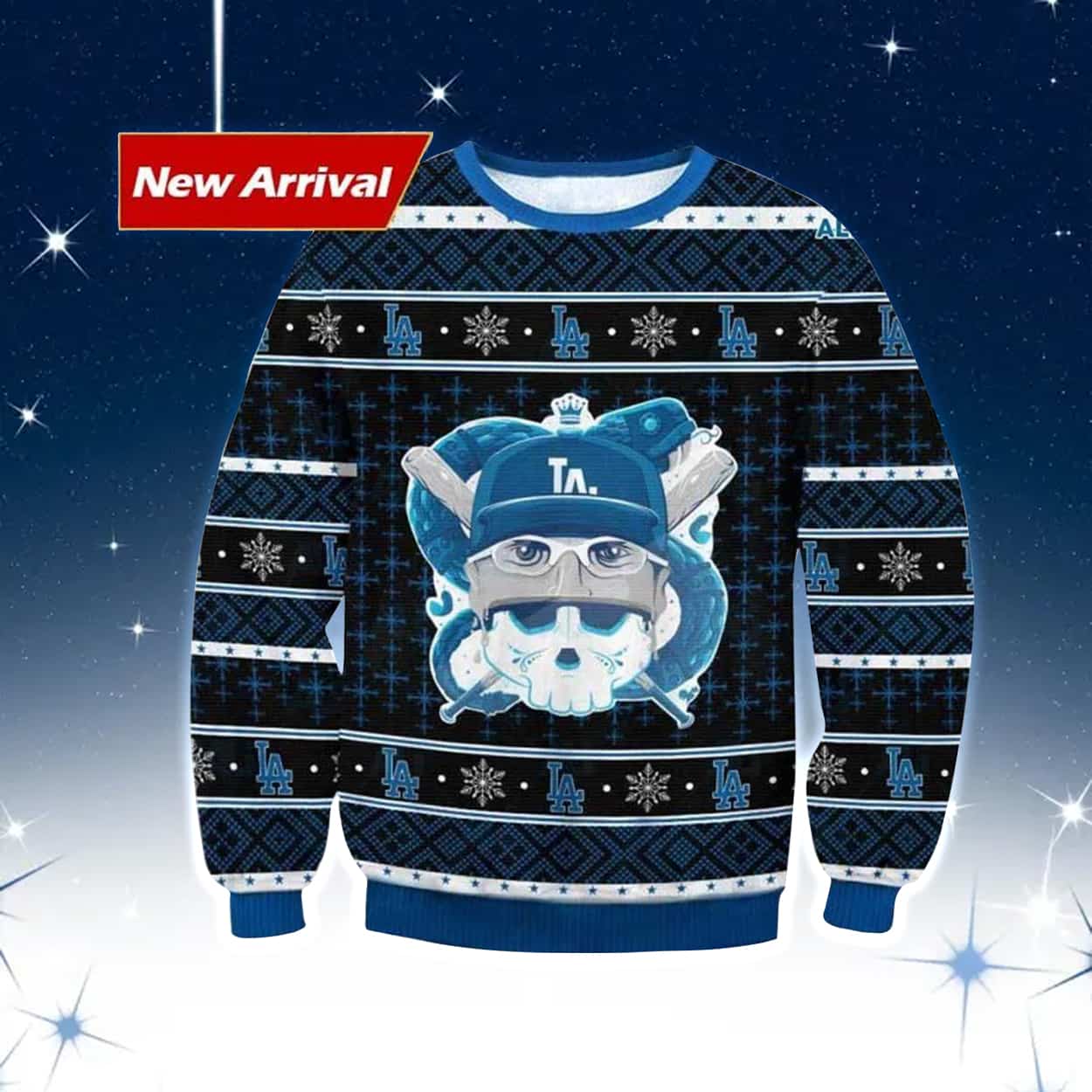 Julio Urias LA Dodgers Tribute Ugly Christmas Sweater Julio Urias LA Dodgers Tribute Ugly Christmas Sweater