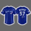 Justin Bieber Blue Jays World Series 2025 Jersey 2