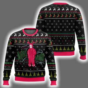 Pink Nightmare Ralphie Parker A Christmas Story Ugly Christmas Sweater