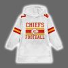 Kansas City Football Kelce 87 Unisex Blanket Hoodie 2