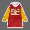 Kansas City Football Unisex Blanket Hoodie 2
