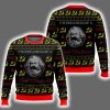 Karl Marx I'm Dreaming Of A Red Christmas Ugly Christmas Sweater