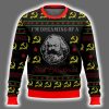 Karl Marx Im Dreaming Of A Red Christmas Ugly Christmas Sweater 2