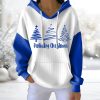 Kentucky Christmas Tree Pit Striped Hoodie 2