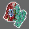 Kpop Blue Tiger Christmas Character Pajama Set