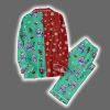 Kpop Blue Tiger Christmas Character Pajama Set 2