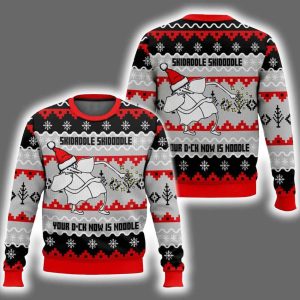 Skidaddle Skidoodle Your Dck Now Is A Noodle Meme Ugly Christmas Sweater