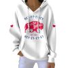 Let's Go Buffalo Est 1960 Pit Striped Hoodie