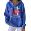 Lets Go Buffalo Est 1960 Pit Striped Hoodie 3