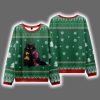 Lights Cat Japanese Ugly Christmas Sweater 2
