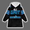 Lions All Grit Jared Goff 16 Blanket Hoodie 2