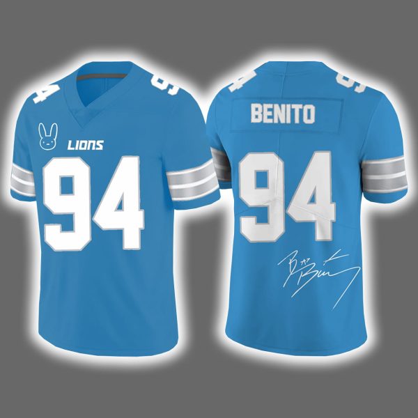 Lions Bad Bunny Super Bowl 2026 Signature Jersey