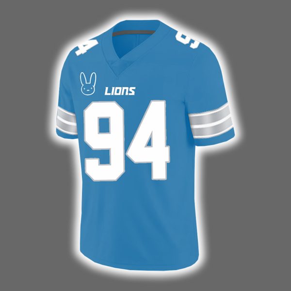 Lions Bad Bunny Super Bowl 2026 Signature Jersey 2