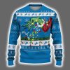 Lions Grnch Hand Ugly Christmas Sweater 2