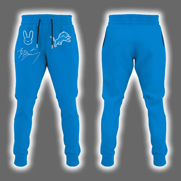 Lions x Bad Bunny Super Bowl LX Hoodie Joggers Cap 3
