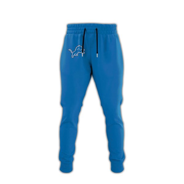 Lions x Firefighter Appreciation Day 2025 Hoodie Joggers Cap 2