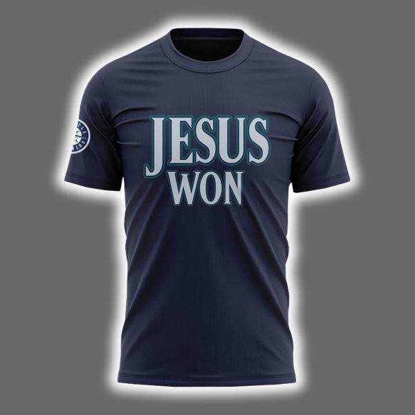 Logan Gilbert Jesus Won Shirt 2