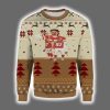 Mahomes Travis Kelce Harrison Butker Chiefs Ugly Christmas Sweater