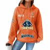 Mariners 2025 American League Champions Waffle Hoodie