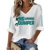 Mariners Big Dumper Print Waffle Long Sleeve T-Shirt