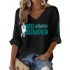 Mariners Big Dumper Print Waffle Long Sleeve T Shirt 2
