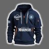Mariners World Series 2025 Quarter Zip Hoodie 2
