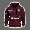 Mariners World Series 2025 Quarter Zip Hoodie 4