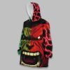 Marvel Hulk Red Green Snug Oversized Blanket Hoodie