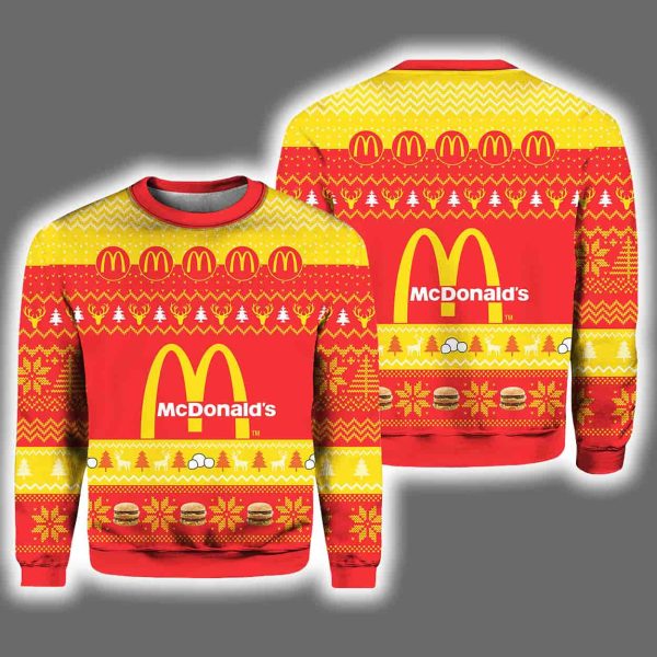 McDonald's Ugly Christmas Sweater